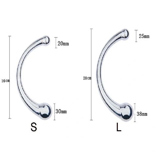 5858 Stainless Hook Steel Double Anal Elegant Ended 1225